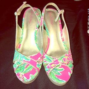Lilly Pulitzer Wedge Heel